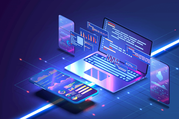 Equipo trabajando en un proyecto